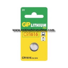 GP CR1616 3V KUMANDA PİLİ OTO KUMANDA PİLİ